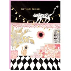 Birthday Greeting Card, Leopard & Monkey - Little Painter Art | Exploring the Endless Possibilities of Art| Shop All