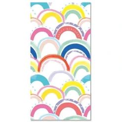 Birthday Greeting Card with Gift Pocket - Rainbows - Little Painter Art | Exploring the Endless Possibilities of Art| Shop All
