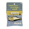 Blue Q Organic Catnip Cat Toy - Your Cat Is High - Little Painter Art | Exploring the Endless Possibilities of Art| Hot