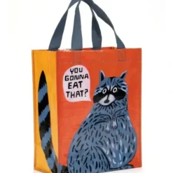Blue Q Recycled Handy Tote Bag - You Gonna Eat That? - Little Painter Art | Exploring the Endless Possibilities of Art| Hot