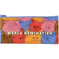 Blue Q Recycled Pencil Case - World Domination - Little Painter Art | Exploring the Endless Possibilities of Art| Hot