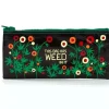 Blue Q Recycled Pencil Case - This Bag Has Weed In It - Little Painter Art | Exploring the Endless Possibilities of Art| Hot