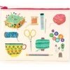 Blue Q Recycled Zipper Pouch - Sewing Kit - Little Painter Art | Exploring the Endless Possibilities of Art| Hot