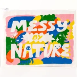 Blue Q Recycled Zipper Pouch - Messy By Nature - Little Painter Art | Exploring the Endless Possibilities of Art| Shop All