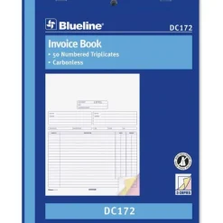 Blueline Invoice Book 8.5" x 11" - Little Painter Art | Exploring the Endless Possibilities of Art| Shop All