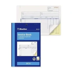 Blueline Invoice Book 5.5" x 8" - Little Painter Art | Exploring the Endless Possibilities of Art| Shop All