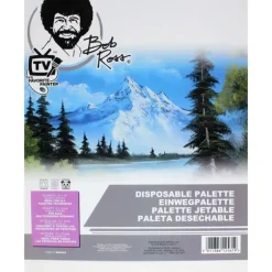 Bob Ross Disposable Palette - 12" x 16" - 50 Sheets - Little Painter Art | Exploring the Endless Possibilities of Art| Shop All