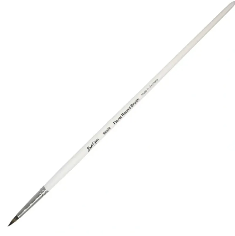 Bob Ross Floral Brush - Round - Little Painter Art | Exploring the Endless Possibilities of Art| Brush