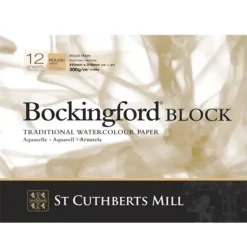 Bockingford Watercolour Blocks - 140lbs / 300gsm - Rough - 12 Sheets - Little Painter Art | Exploring the Endless Possibilities of Art| Shop All