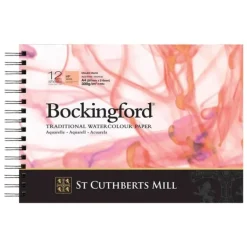 Bockingford Watercolour Colour Spiral Pads - Hot Pressed - 12 Sheets - Little Painter Art | Exploring the Endless Possibilities of Art| Shop All