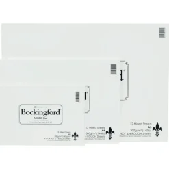Bockingford Watercolour Mixed Glued Pads - 300gsm - 12 sheets - Little Painter Art | Exploring the Endless Possibilities of Art| Shop All