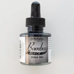 Bombay Ink Dr. Ph. Martin's Black - Little Painter Art | Exploring the Endless Possibilities of Art| Pigment