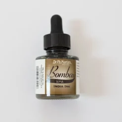Bombay Ink Dr. Ph. Martin's Sepia - Little Painter Art | Exploring the Endless Possibilities of Art| Pigment