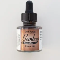 Bombay Ink Dr. Ph. Martin's Brown - Little Painter Art | Exploring the Endless Possibilities of Art| Pigment
