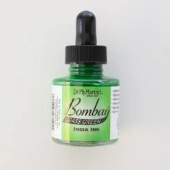 Bombay Ink Dr. Ph. Martin's Grass Green - Little Painter Art | Exploring the Endless Possibilities of Art| Pigment