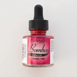 Bombay Ink Dr. Ph. Martin's Crimson - Little Painter Art | Exploring the Endless Possibilities of Art| Pigment