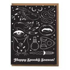 Boss Dotty Halloween Greeting Card, Spooky Season - Little Painter Art | Exploring the Endless Possibilities of Art| Shop All