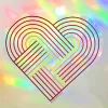 Boss Dotty Suncatcher Sticker - Heart - Little Painter Art | Exploring the Endless Possibilities of Art| Hot