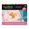 Botanical Aquablend Watercolour Pencil Set - 24 Pack - Spectrum Noir - Little Painter Art | Exploring the Endless Possibilities of Art| Pigment