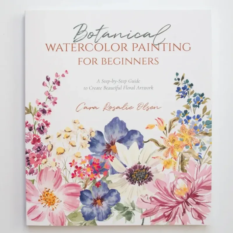 Botanical Watercolor Painting for Beginners By Cara Olsen - Little Painter Art | Exploring the Endless Possibilities of Art| Shop All