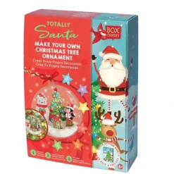 Box CanDIY Totally Santa Christmas Tree Ornament Kit - Little Painter Art | Exploring the Endless Possibilities of Art| Shop All