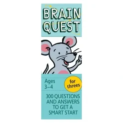 Brain Quest For Threes Quiz Deck - Little Painter Art | Exploring the Endless Possibilities of Art| Shop All