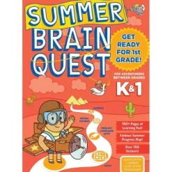 Brain Quest Get Ready For Grade 1 Summer Workbook - Little Painter Art | Exploring the Endless Possibilities of Art| Shop All
