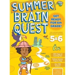 Brain Quest Get Ready For Grade 6 Summer Workbook - Little Painter Art | Exploring the Endless Possibilities of Art| Shop All