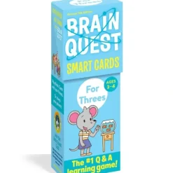 Brain Quest Smart Cards For Threes - Little Painter Art | Exploring the Endless Possibilities of Art| Hot