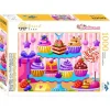 Brain Tree 1000pc Puzzle - Cake World - Little Painter Art | Exploring the Endless Possibilities of Art| Hot