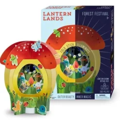Bright Stripes DIY Lantern Lands Kit - Forest Festival - Little Painter Art | Exploring the Endless Possibilities of Art| Shop All
