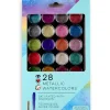 Bright Stripes iHeart Art 28pk Metallic Watercolors - Little Painter Art | Exploring the Endless Possibilities of Art| Shop All
