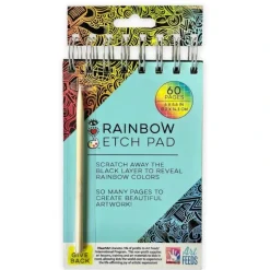 Bright Stripes iHeartArt Rainbow Etch Pad - Little Painter Art | Exploring the Endless Possibilities of Art| Hot