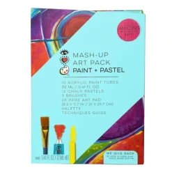 Bright Stripes iHeartArt Mash-Up Art Pack Paint + Pastels - Little Painter Art | Exploring the Endless Possibilities of Art| Hot