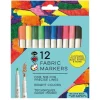 Bright Stripes iHeartArt 12pk Fabric Markers - Little Painter Art | Exploring the Endless Possibilities of Art| Hot