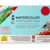 Bright Stripes iHeartArt Watercolour Postcard Pad - Little Painter Art | Exploring the Endless Possibilities of Art| Hot