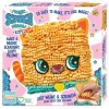 Bright Stripes Magic Scrunch Pillow - Kitty - Little Painter Art | Exploring the Endless Possibilities of Art| Shop All