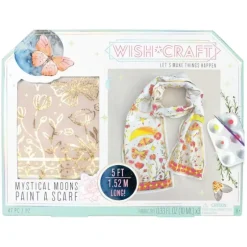 Bright Stripes Wish*Craft Mystical Moons Paint A Scarf - Little Painter Art | Exploring the Endless Possibilities of Art| Hot