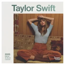 BrownTrout 2025 Mini Wall Calendar - Taylor Swift - Little Painter Art | Exploring the Endless Possibilities of Art| Hot