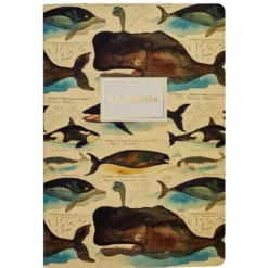 Bruno Visconti A5 Notebook - Whales - Little Painter Art | Exploring the Endless Possibilities of Art| Shop All