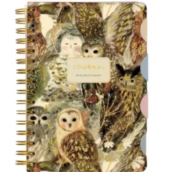 Bruno Visconti Mixed Art Journal - Owls - Little Painter Art | Exploring the Endless Possibilities of Art| Shop All