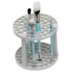 Brush Holder - Plastic Multi Bin 50 Holes - Little Painter Art | Exploring the Endless Possibilities of Art| Brush