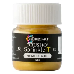 BRUSHO SprinkleIT Individual Pots - 10g - Little Painter Art | Exploring the Endless Possibilities of Art| Brush