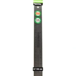 Buffalo Stainless Steel Ruler 12" (30cm) - Little Painter Art | Exploring the Endless Possibilities of Art| Shop All