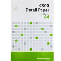 C300 Typo Detail Paper Pads - 53gsm - 50 sheets - Little Painter Art | Exploring the Endless Possibilities of Art| Shop All