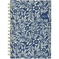 Cambridge 2025 Agenda - Weekly/Monthly, Blockprint Floral - Little Painter Art | Exploring the Endless Possibilities of Art| Shop All