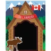 Canada Glitter Chalkboard Sign 11" x 14" - Little Painter Art | Exploring the Endless Possibilities of Art| Hot