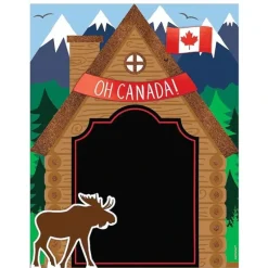 Canada Glitter Chalkboard Sign 11" x 14" - Little Painter Art | Exploring the Endless Possibilities of Art| Hot