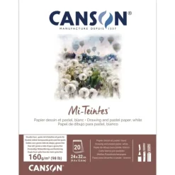 Canson Mi-Teintes Paper Pads 160gsm 20 Sheets - Little Painter Art | Exploring the Endless Possibilities of Art| Shop All