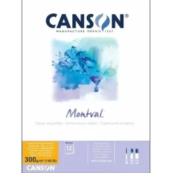 Canson Montval Watercolour Paper Pads 300gsm - Little Painter Art | Exploring the Endless Possibilities of Art| Canvas